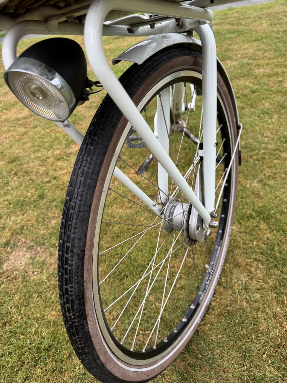 Damesfiets Gazelle, Miss Grace met nieuwe fietsmand