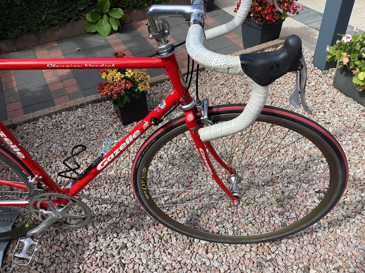 Racefiets, Gazelle Champion Mondial 1989, AA Special frame.