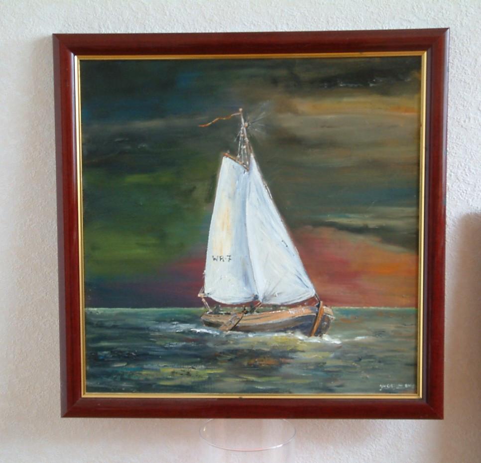 Zeiler visserij houten schepen