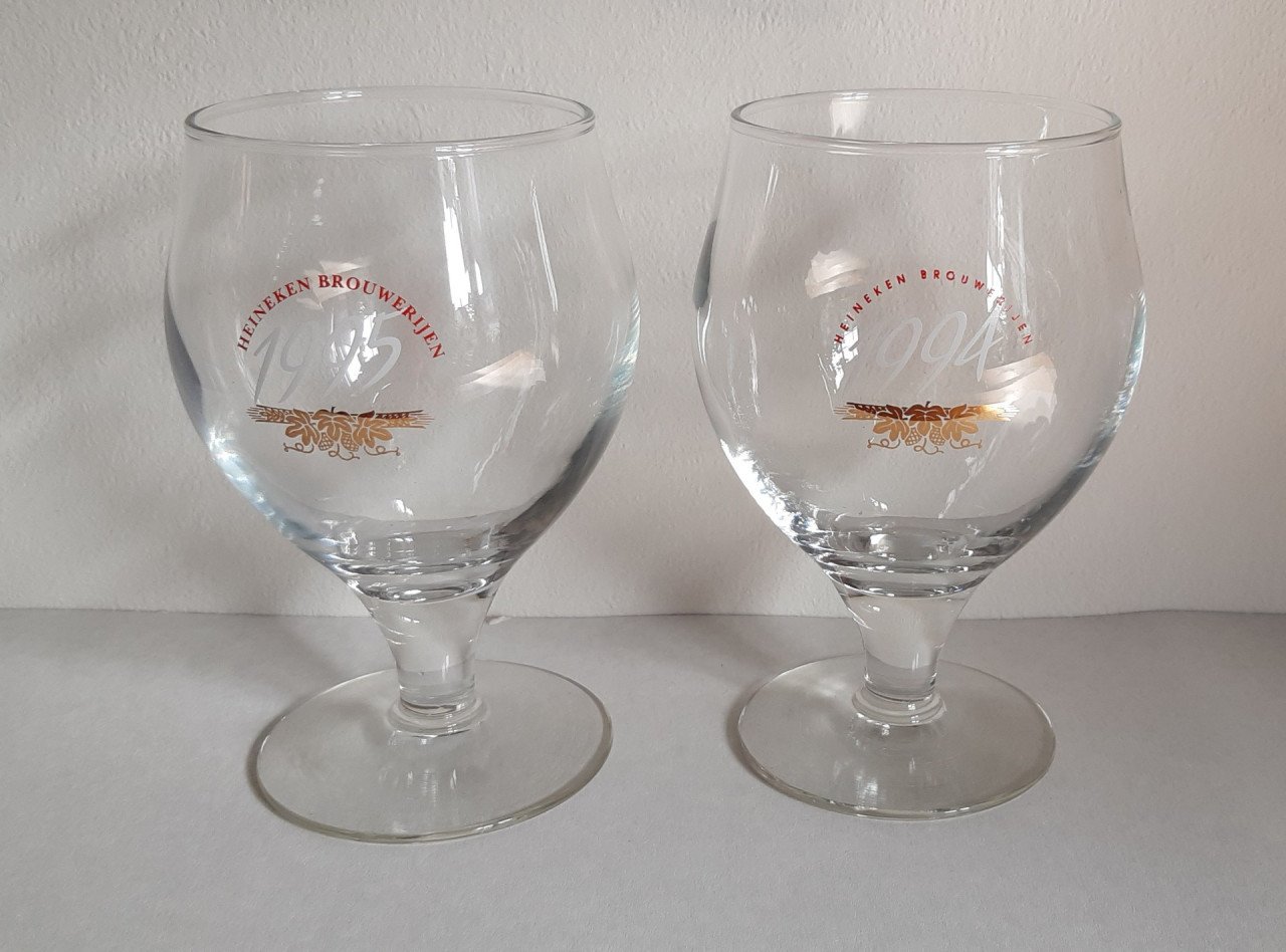 Bierglas Heineken uitgave met jaartal 1994 - of 1995