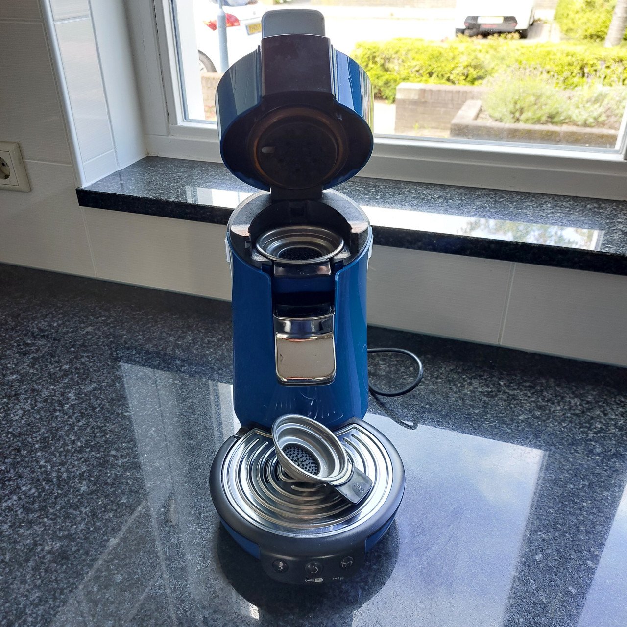 Philips Senseo koffiezetapparaat kleur petrol