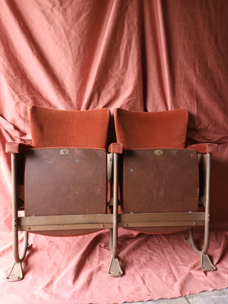 Theaterbank voor 2 personen