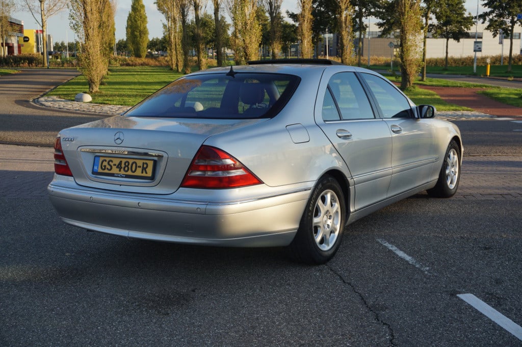 Mercedes-Benz S-klasse 500 l youngtimer l luchtvering l distronic l bi xeno