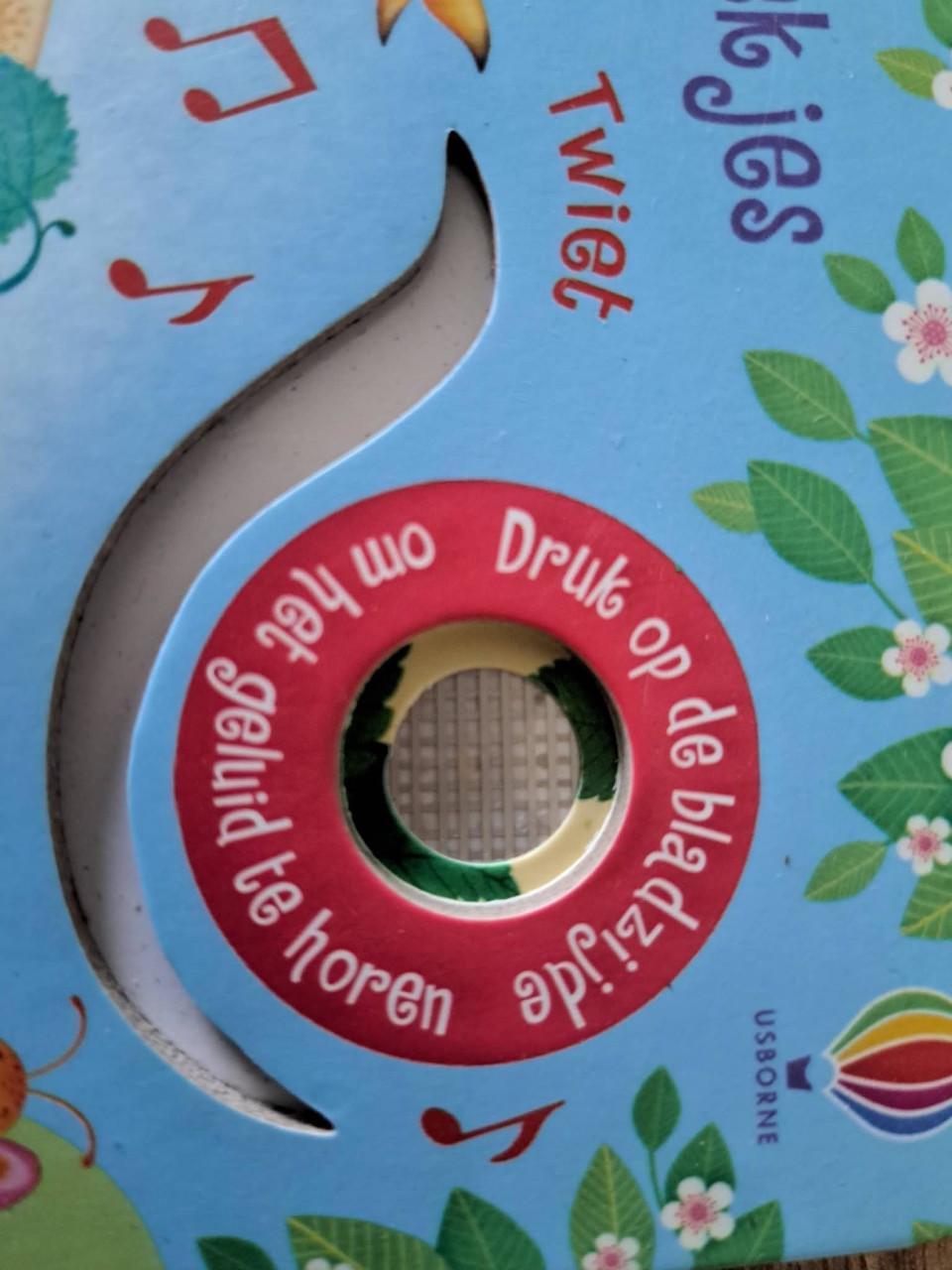 Geluidsboekjes vogels ,