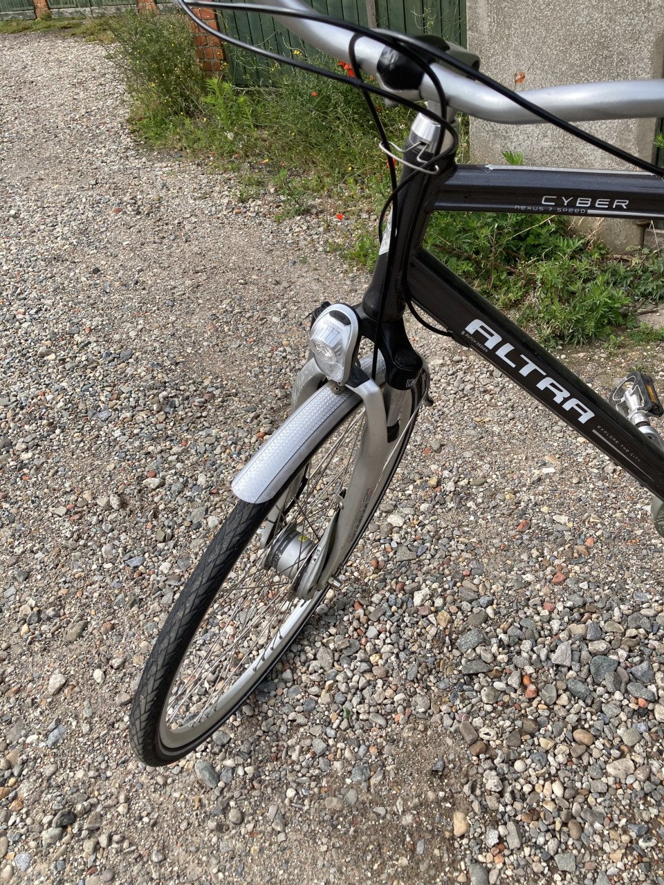 Altra herenfiets met voorvork veringen en 7 versnellingen!!