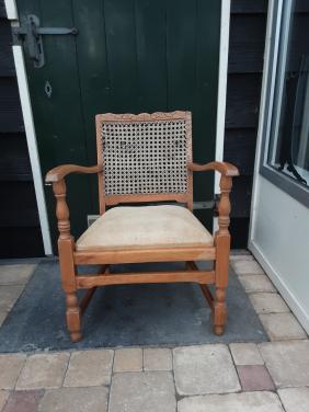 Vintage stoel om op te knappen