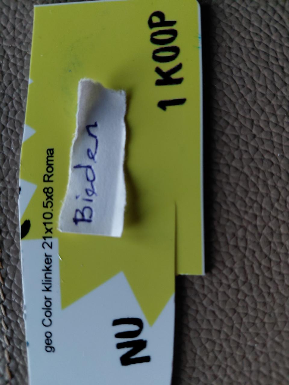 Geo color klinkers 21x10 / 5x8