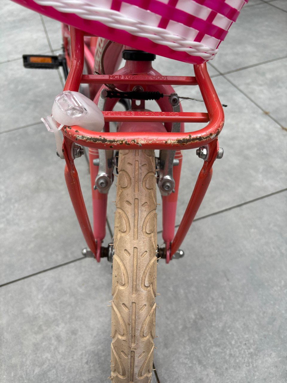 Meidenfiets 16 inch loekie prinses