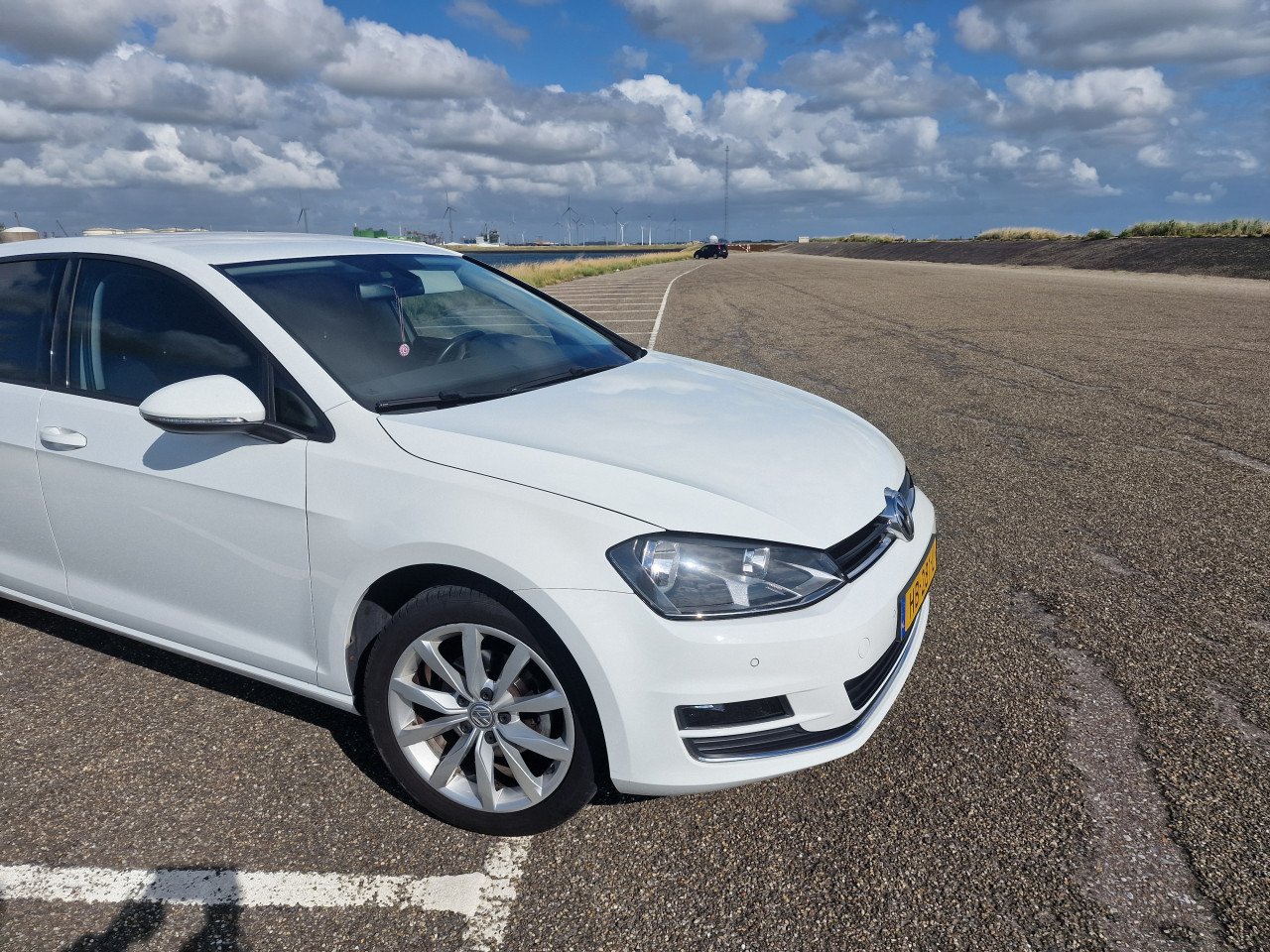 Te koop: Witte golf