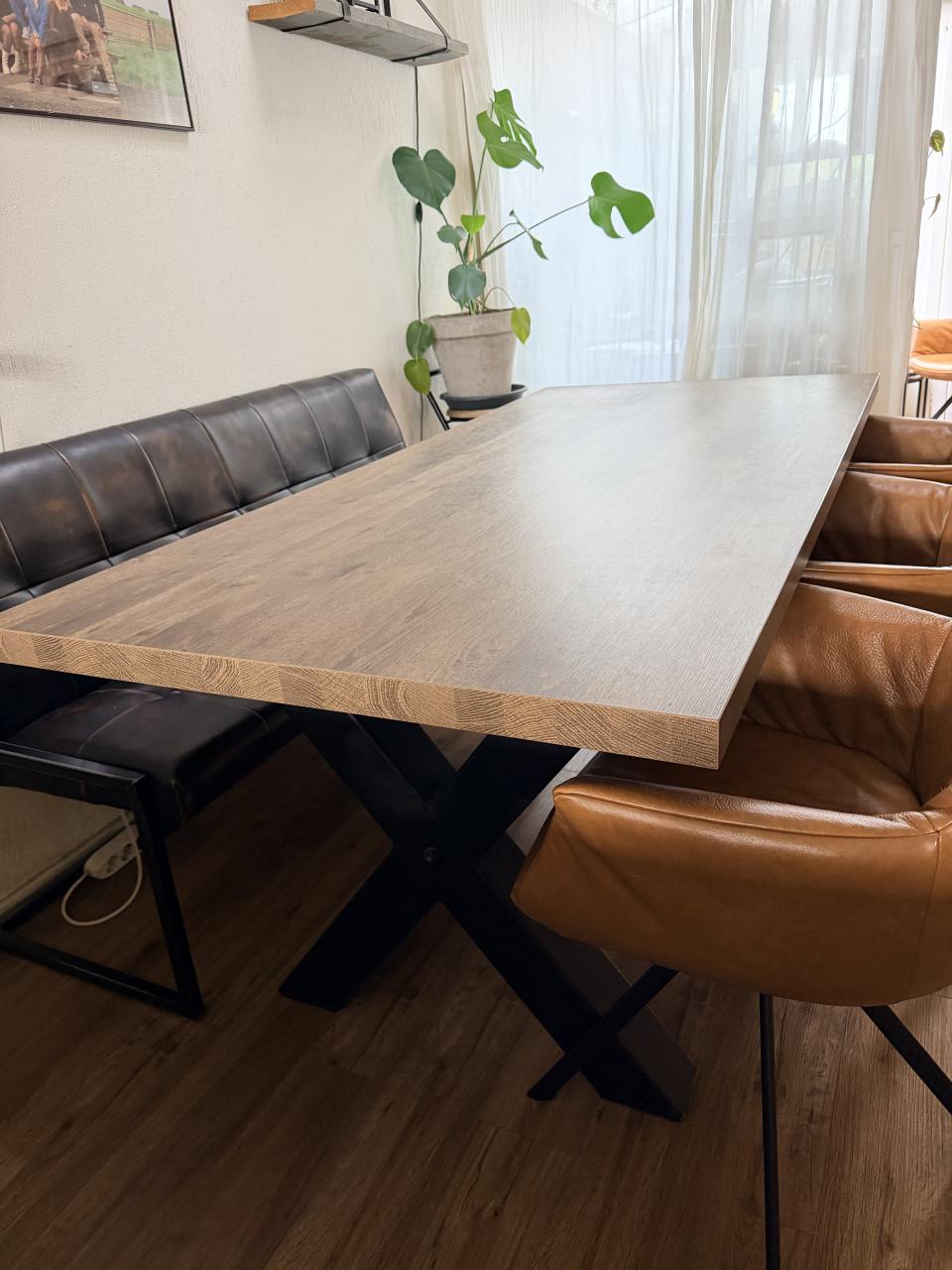 Eettafel + salontafel te koop