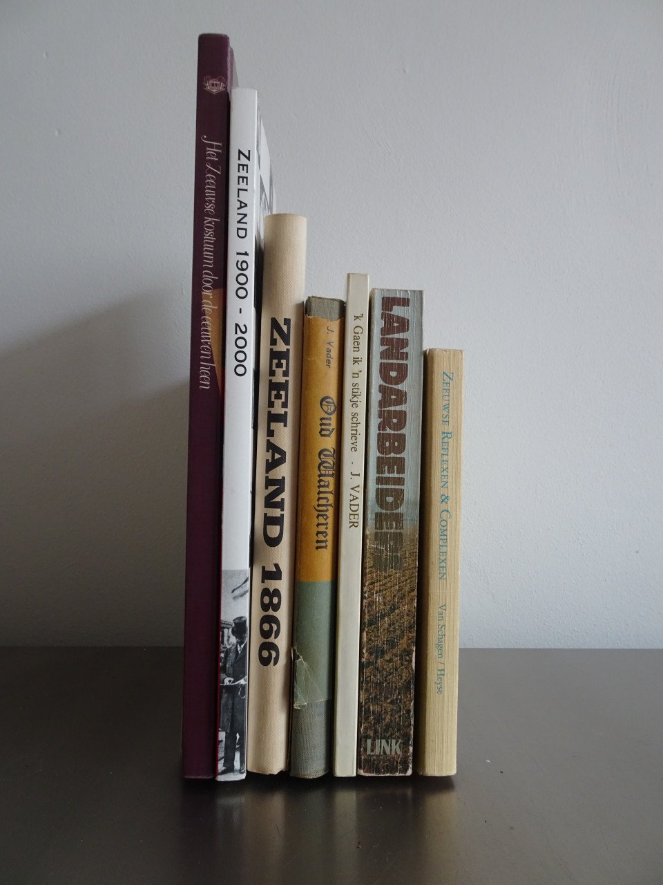 7 Boeken over de Zeeuwse geschiedenis