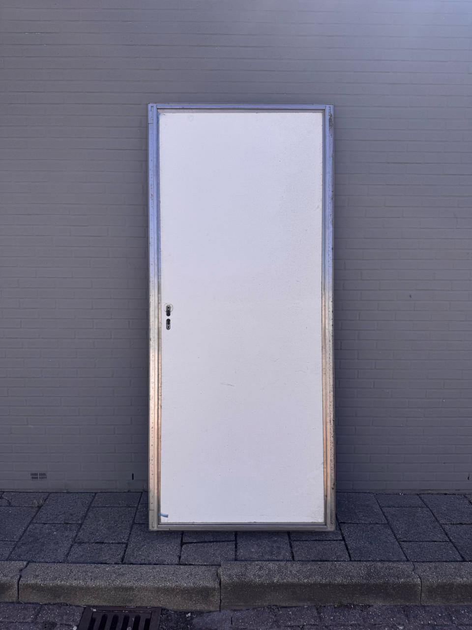 Aluminium buitendeur agridoor voor loods bijv