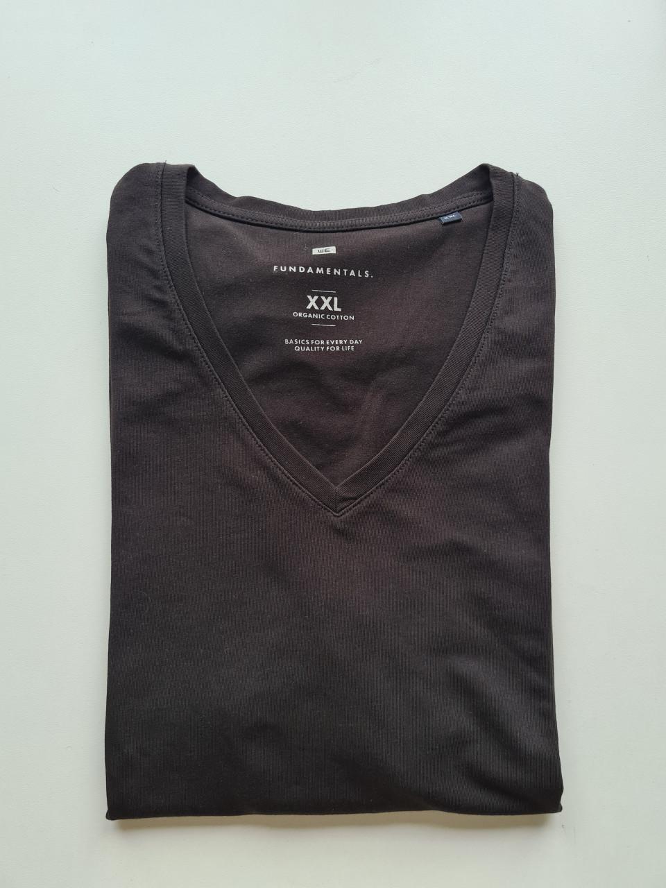 Nieuw zwart V-hals shirt van WE Maat XXL