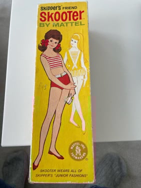 Skooter doll in originele doos ( 1964)