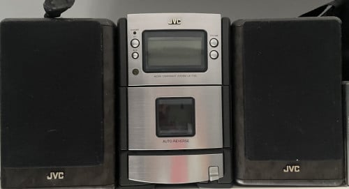 JVC mini toren Radio Cassette CD speler