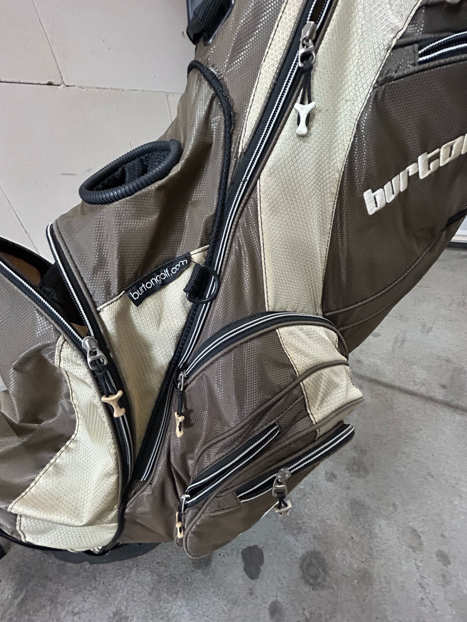 Golftas standbag merk Burton