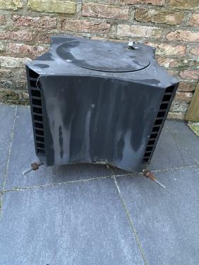 Trekkap voor schoorsteen