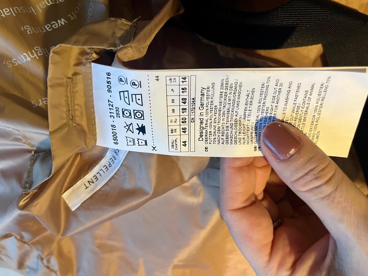 Gerry weber waterafstotende jas beige bruin nieuw