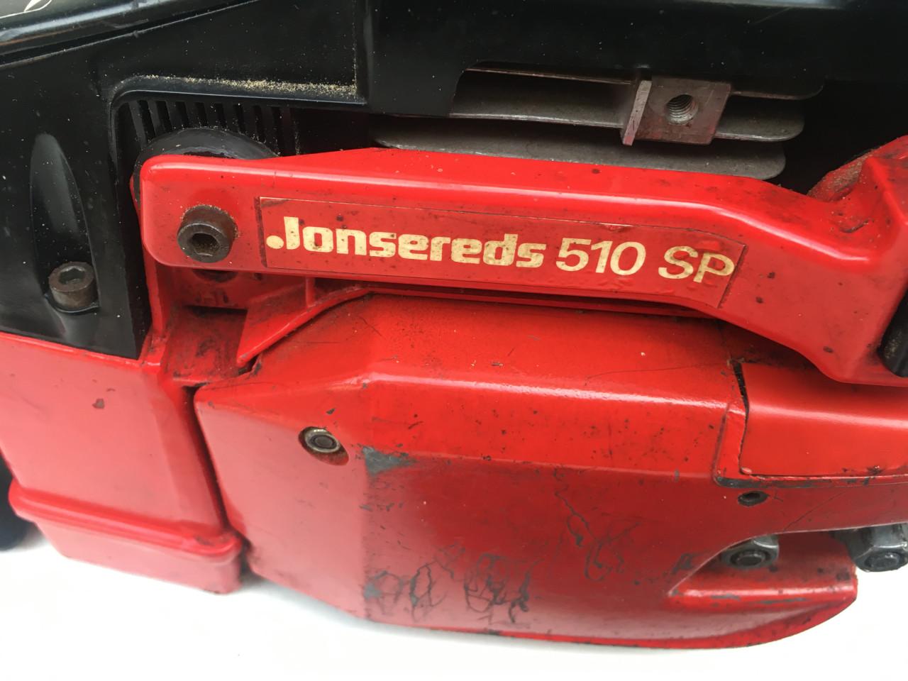 Oldtimer kettingzaag motorzaag jonsereds 510 sp 49cc tweetaktmotor