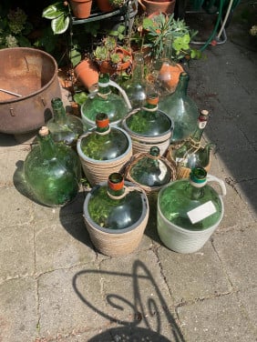 Brocante flessen