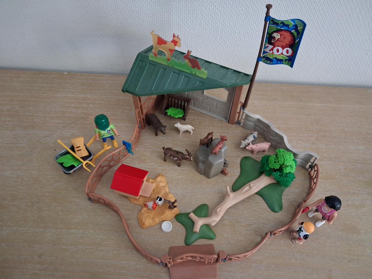 Playmobil dierenverblijf kleine dieren set 6635