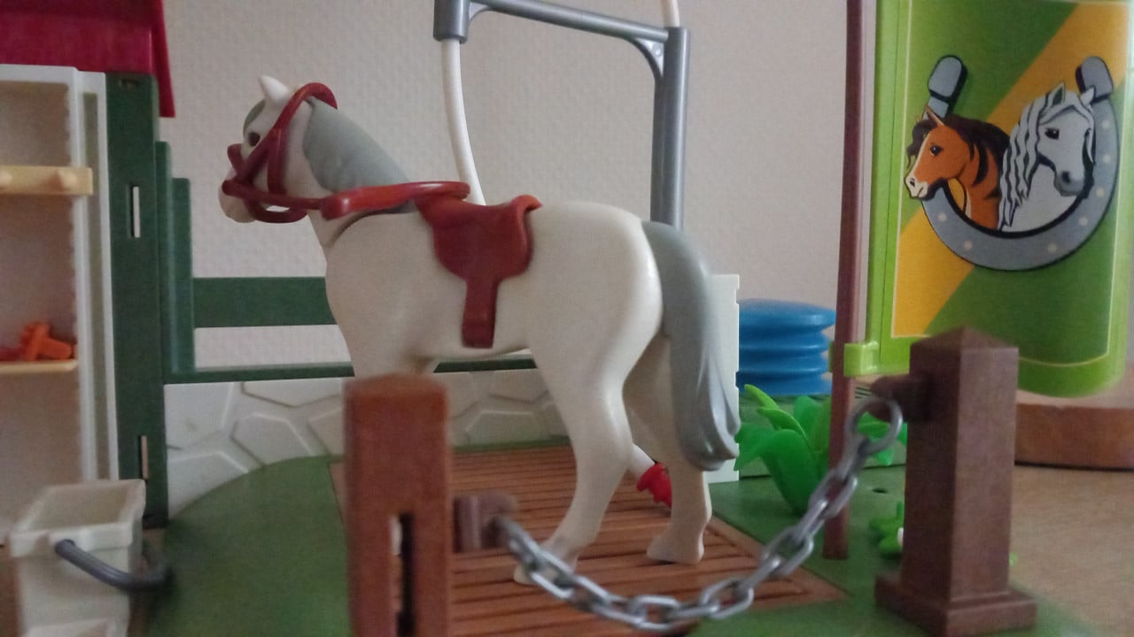Playmobil paardenwasplaats setnr 6929