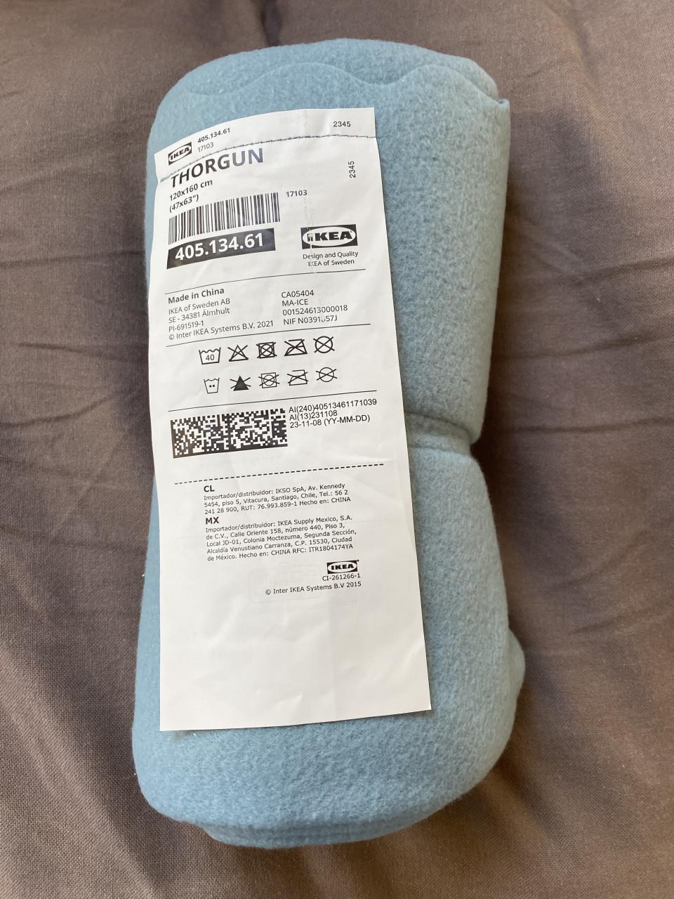 Fleecedeken nieuw (IKEA)