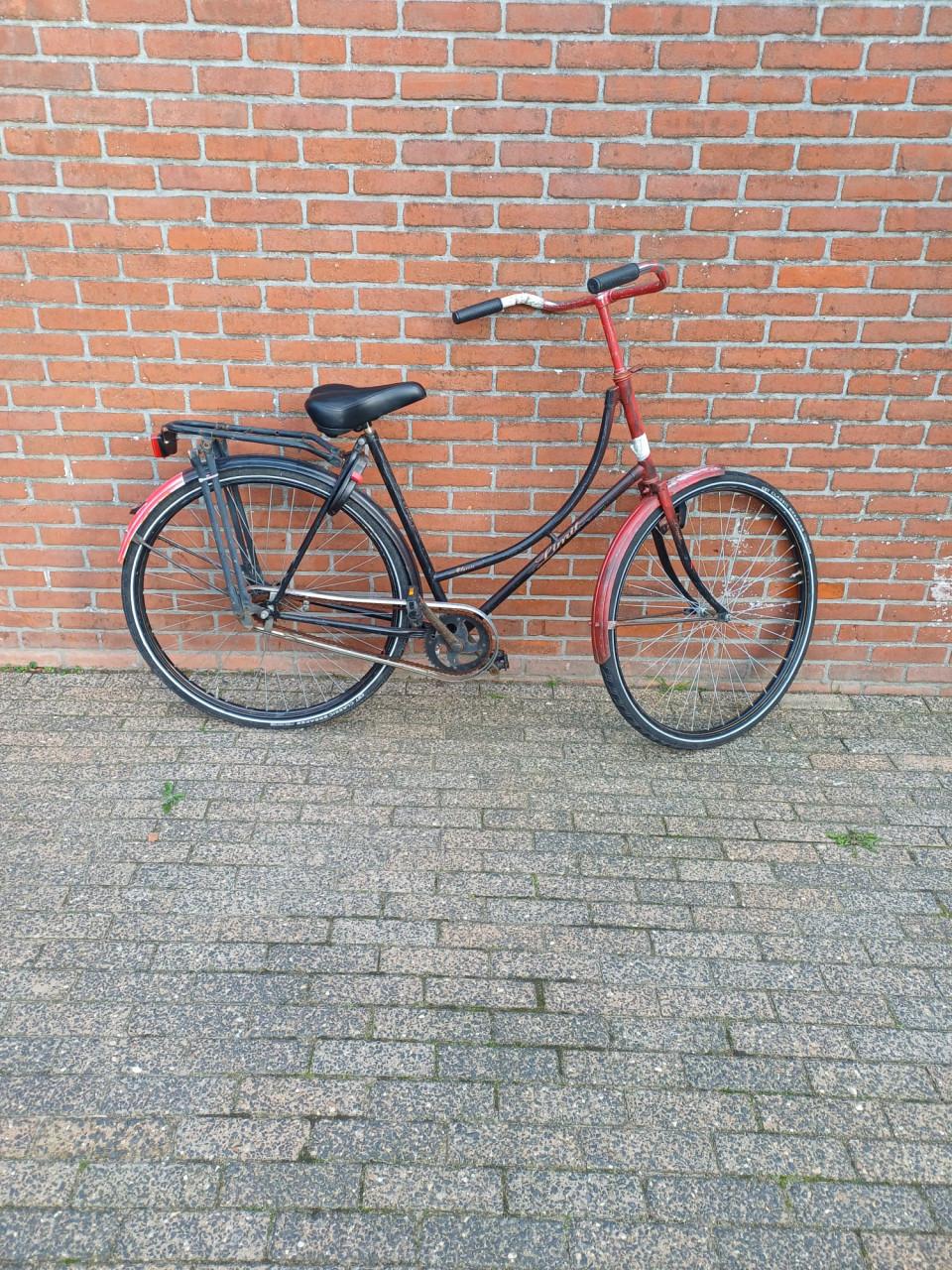 Dames stations fiets