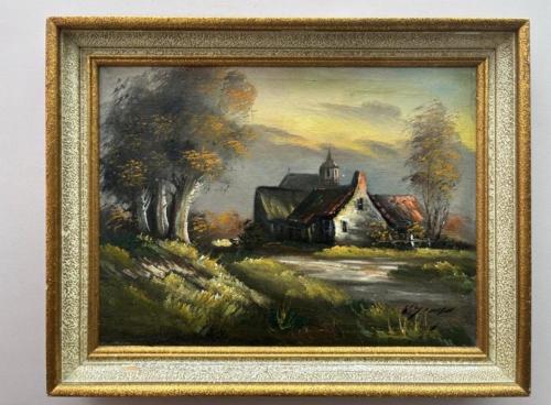 Charmant Olieverfschilderij