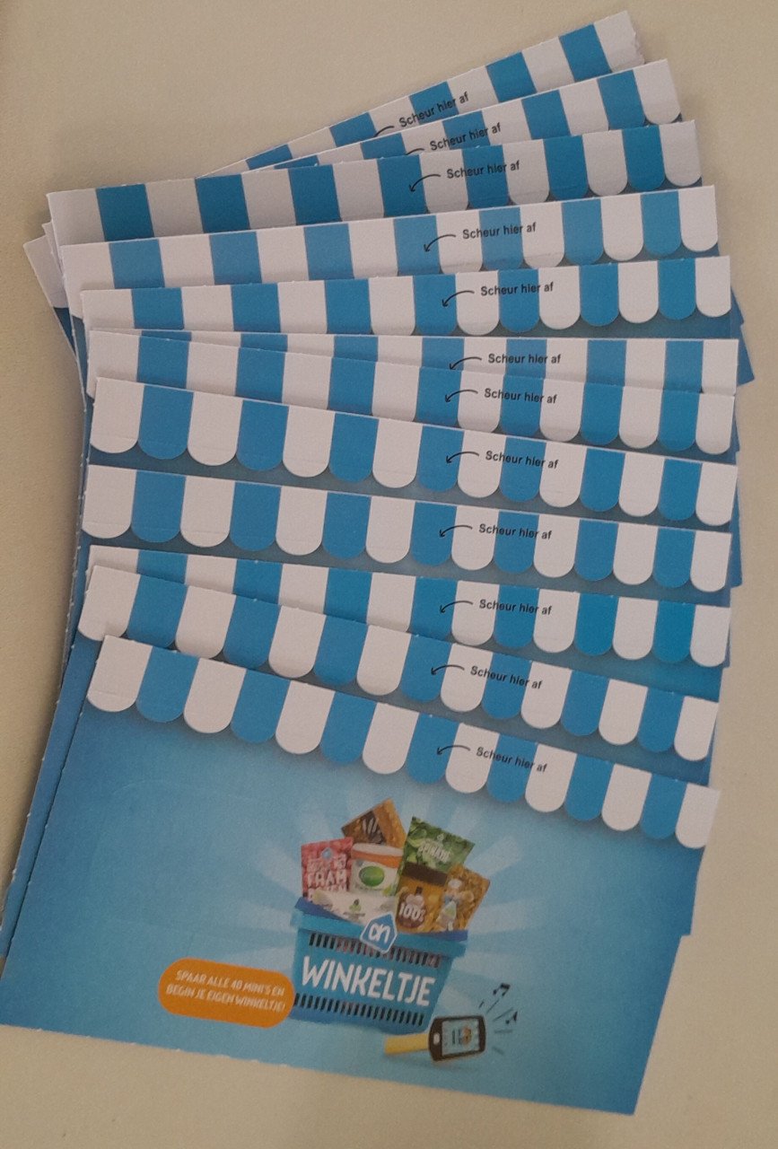 12 AH winkeltje mini's.