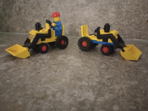 Lego 6603 Shovel Truck (2x)