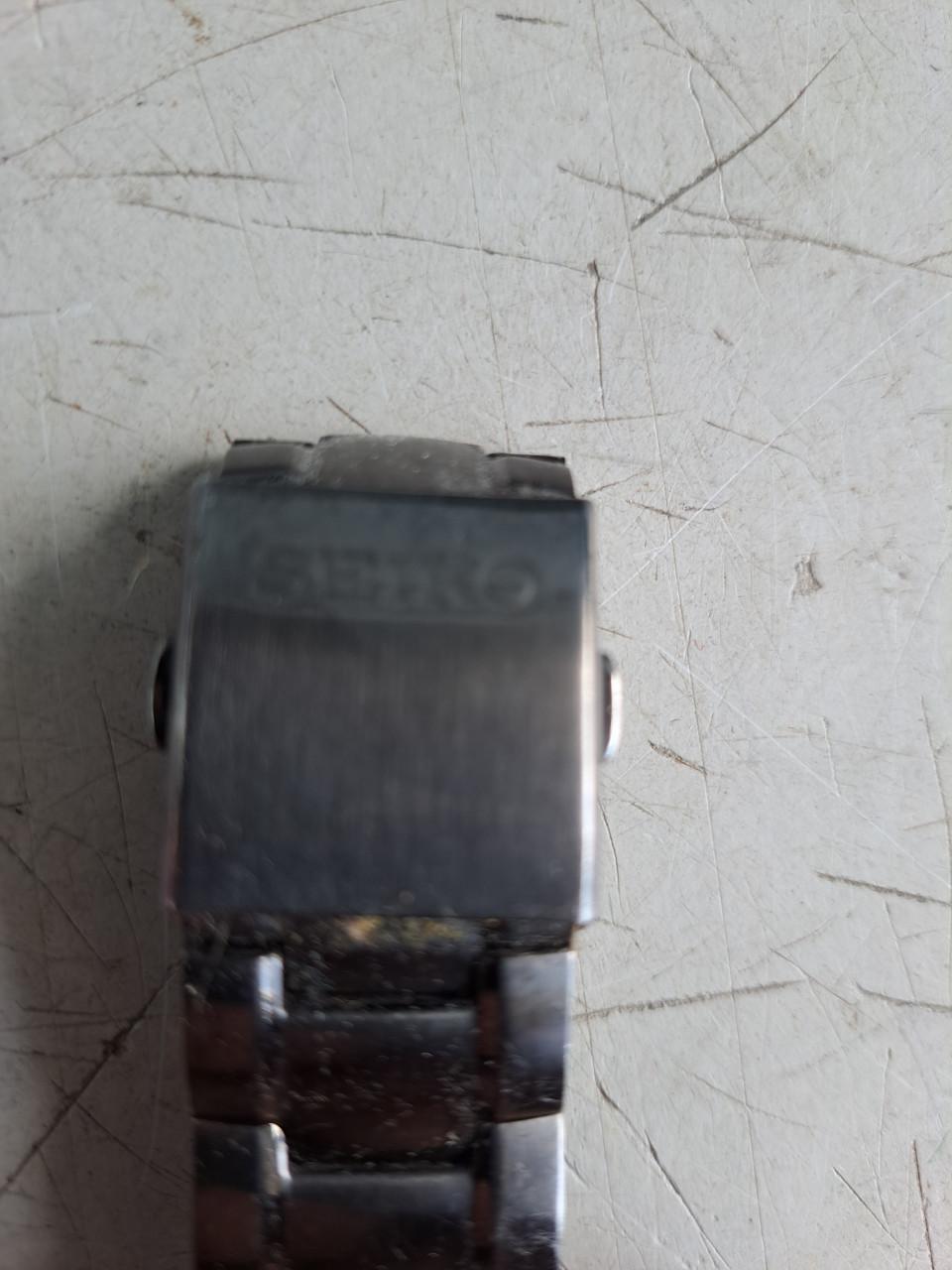 ZWART SEIKO KINETIC HEREN HORLOGE AUTOMATIC