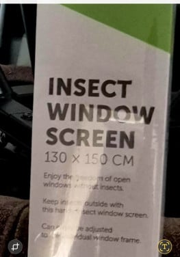 9 stuks ,Insect WindowScreen