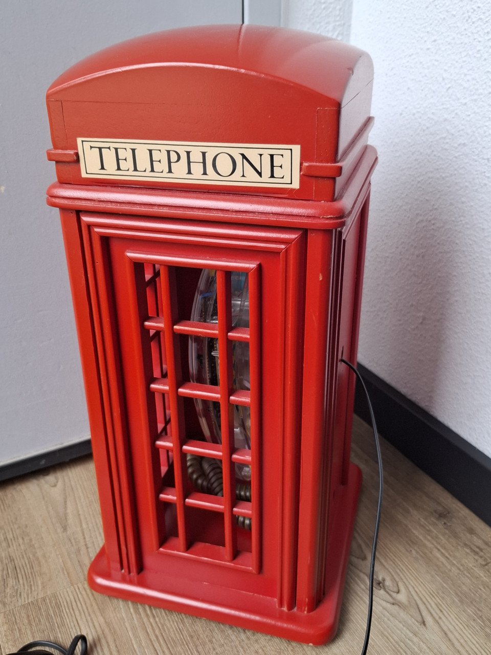 Engelse telefooncel vaste telefoon