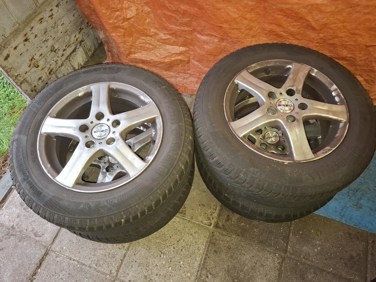Velgen met winterbanden