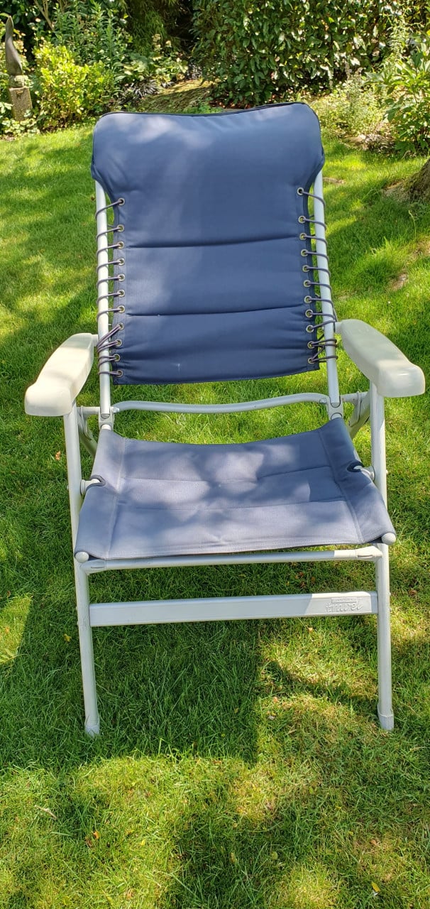 Stevige camping/tuinstoel