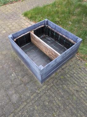 Moestuinbak / plantenbak 90x90cm