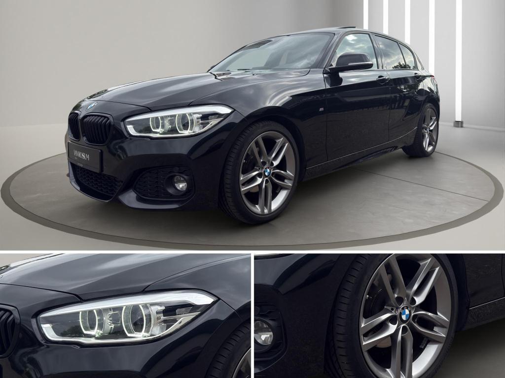 BMW 1 Serie 118i edition m sport shadow high executive | leder | schuif/kan