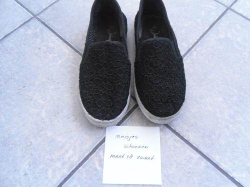 ZWARTE MEISJES SCHOENEN MAAT 38