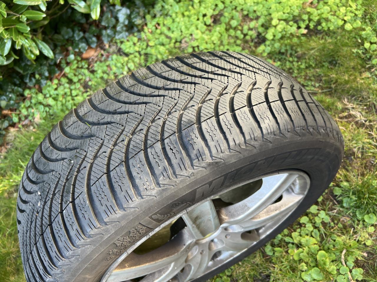 4 Michelin Winterbanden met velg