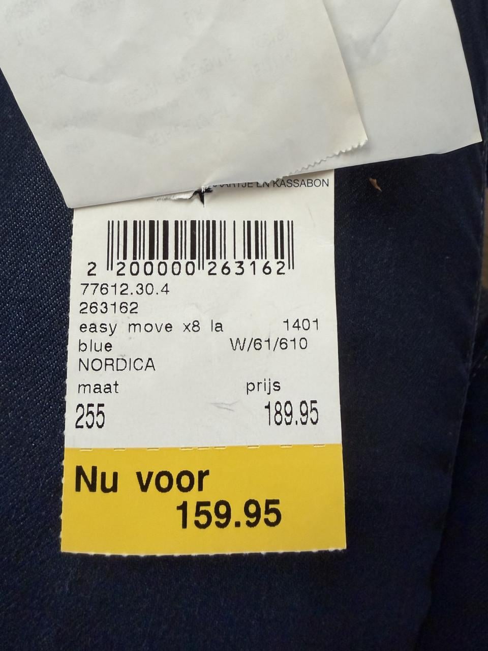 Nordica skischoenen blauw maat 255= maat 39/40