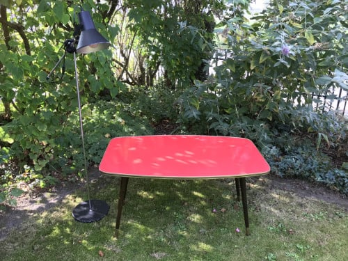 Vintage retro 50er jaren salon tafel
