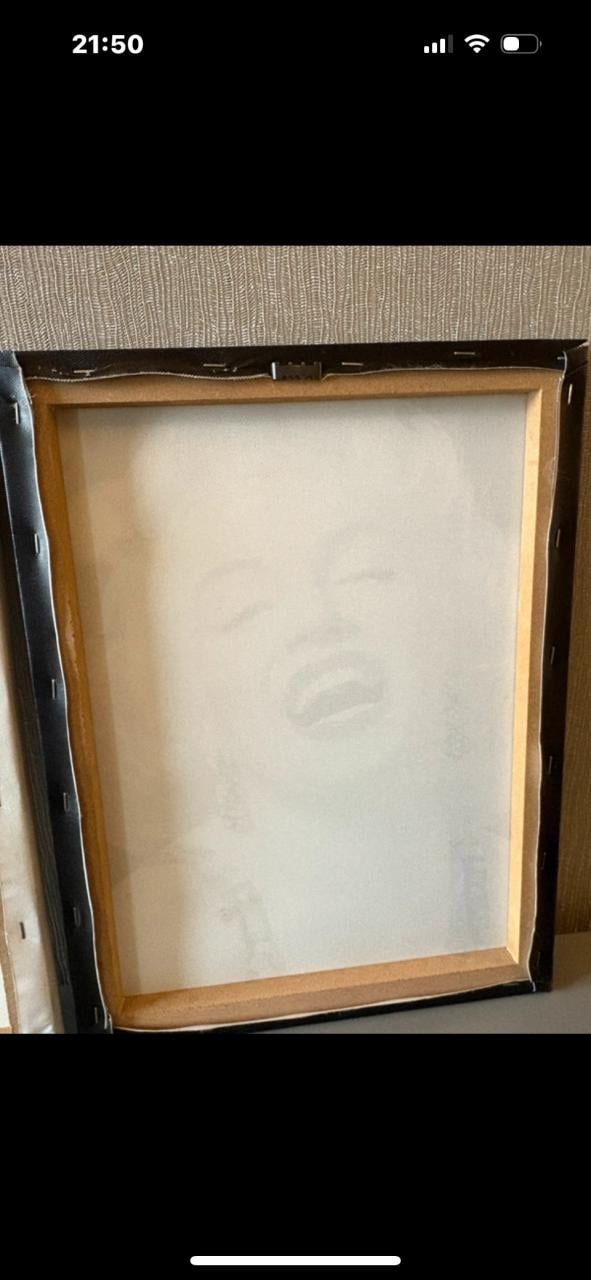 2 canvasprints van  Marlyn Monroe