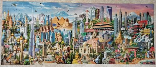 Educa legpuzzel: Around the world 42000 stukjes