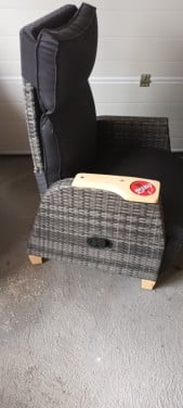Verstelbare tuinstoel