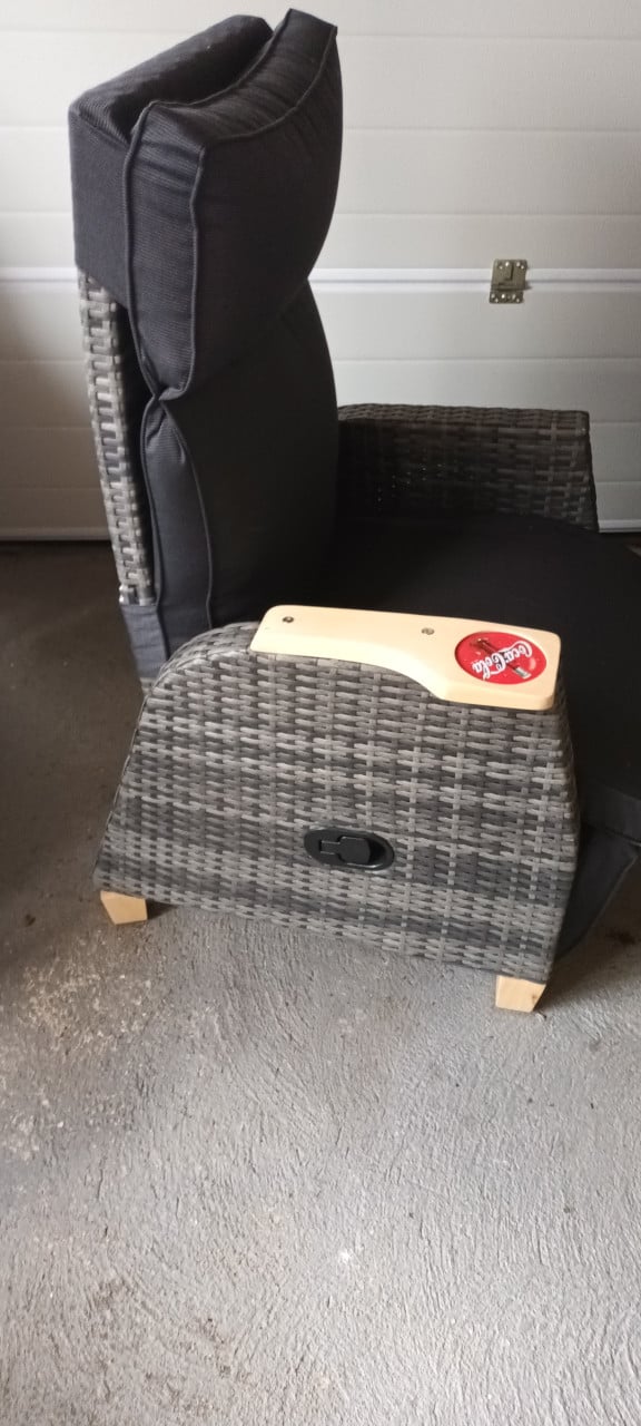 Verstelbare tuinstoel