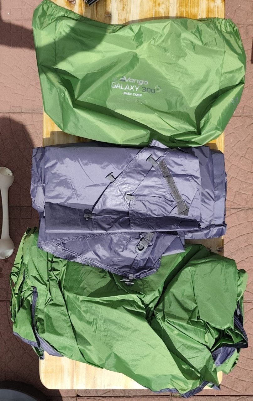 Vango Galaxy 300 tunneltent 3-persoons met stahoogte 5.5Kg
