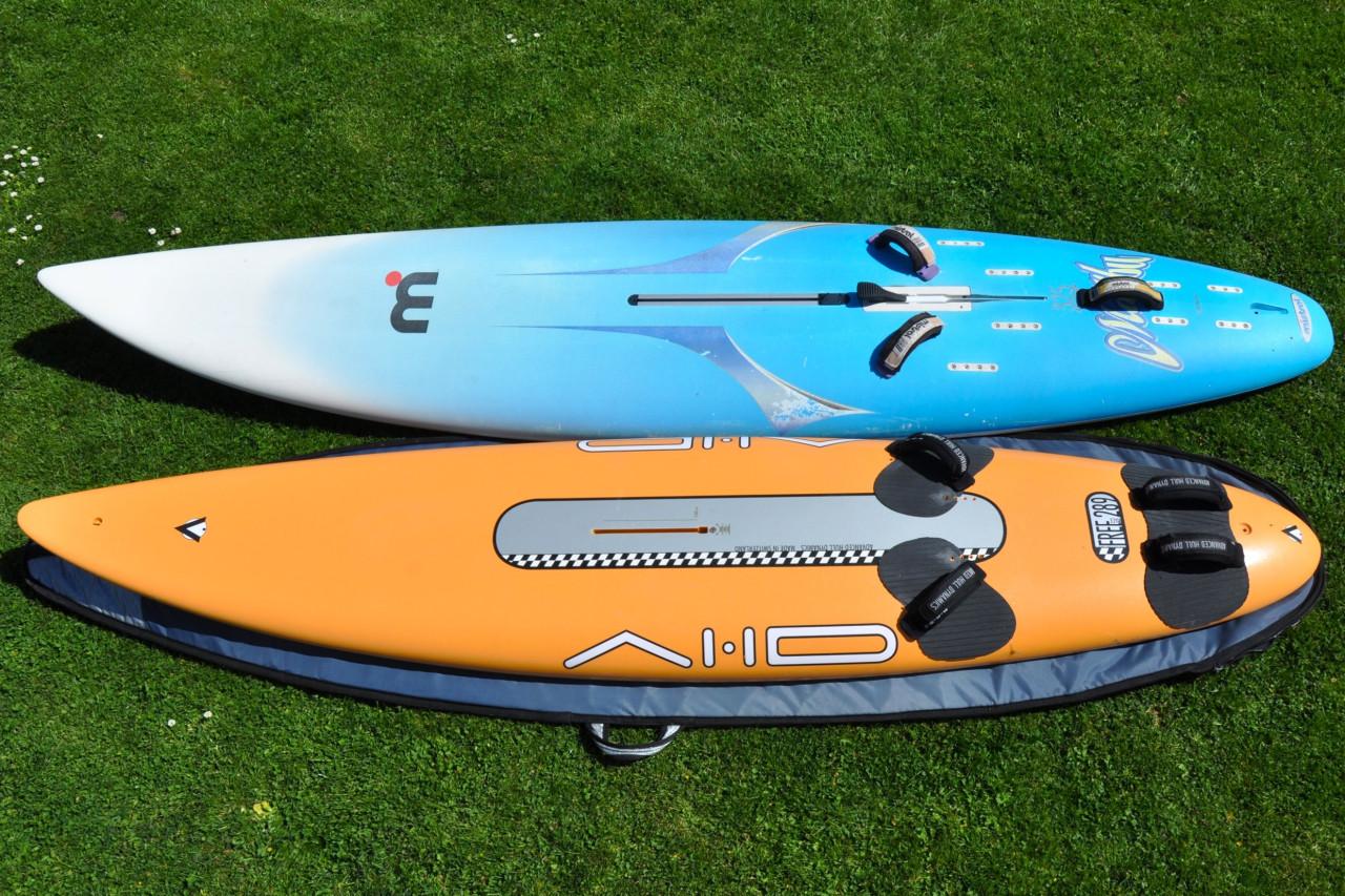 AHD Freerace / Mistral Malibu zeer complete (beginner) set