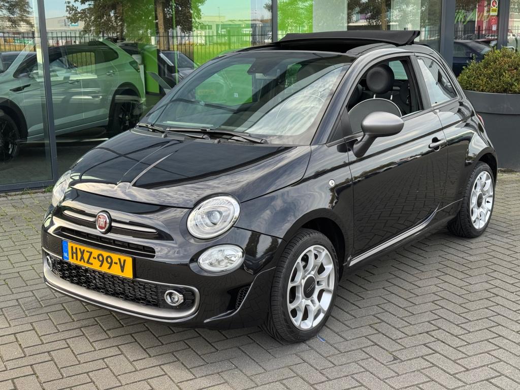 Fiat 500 C 1.2 rockstar * automaat * cruise control * pdc * 16 inch