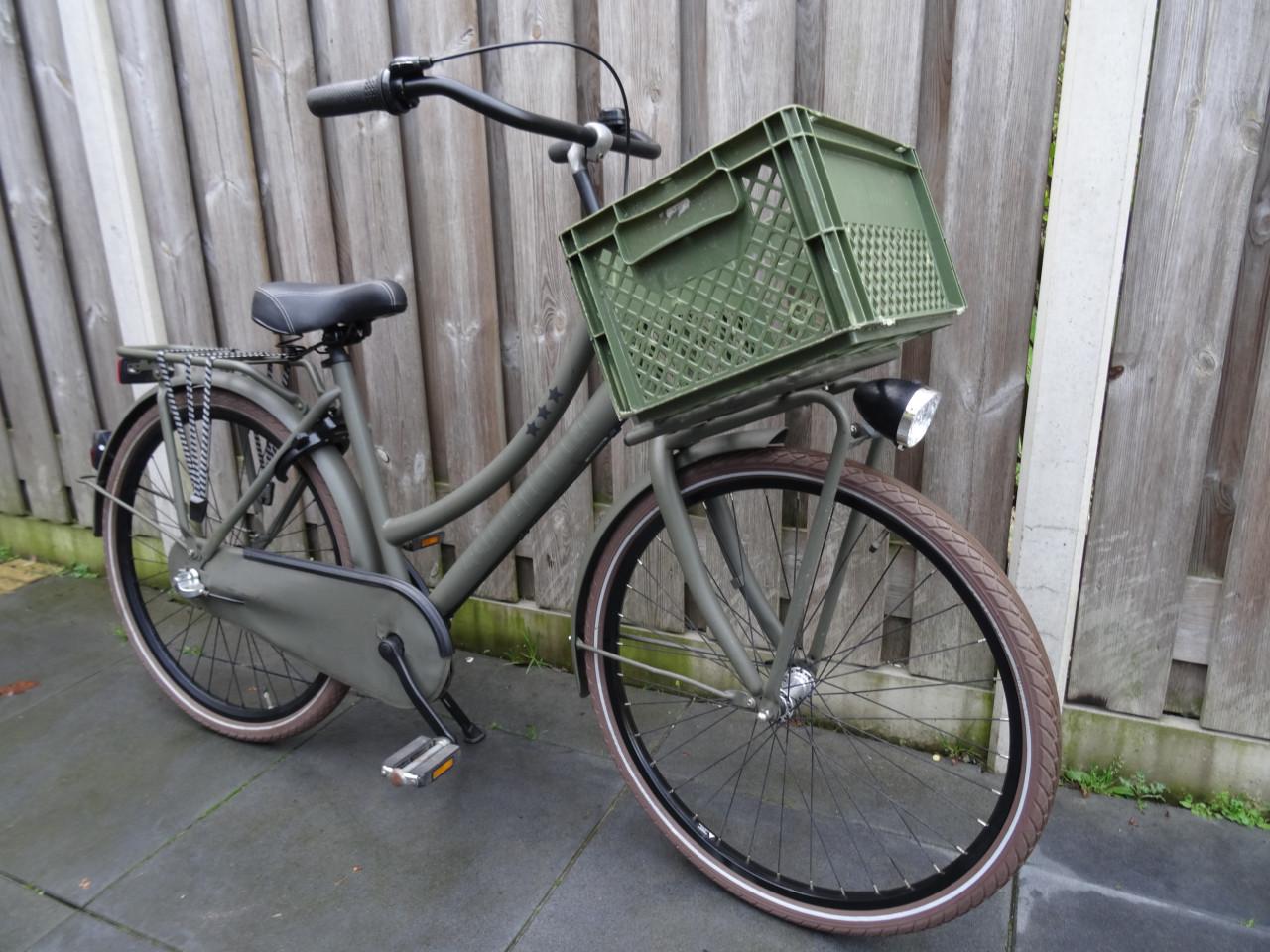 🚲💚 Cortina U4 Transport Meisjesfiets – 26 inch Groen